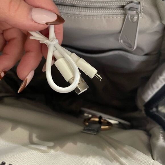 HALO RFID Backpack w/ Two Phone Chargers & Flashlight black backpack A389869 EWI main image 7